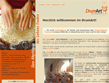 Tablet Screenshot of drumart.at